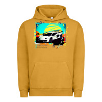 Pigment Peanut Butter Lam borghini Aventador SVJ gift Urban Hoodie - lanVoArt