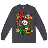 Smoke ho ho ho christmas Long Sleeve Tee - CowGirlArtShop