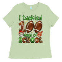 Matcha i tackled 100 days of school Ladies Tee - Artiststas