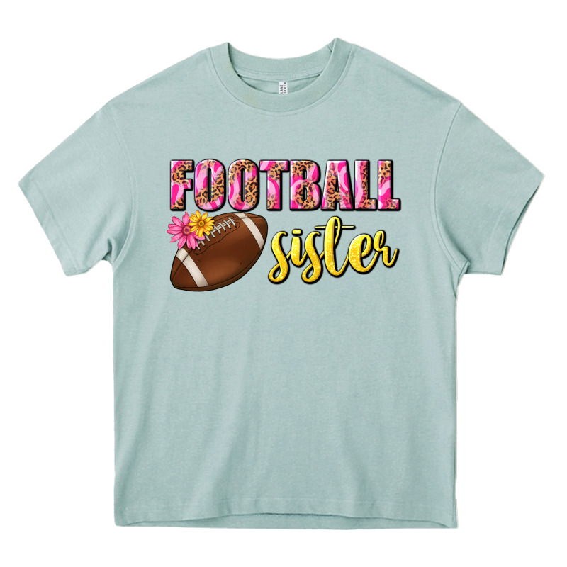 Football Sister Heavy Core Tee by BundleAndBundleShop | Teevron
