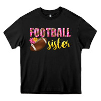Black football sister Heavy Core Tee - BundleAndBundleShop