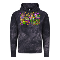 Cloud Black Mardi Gras coffee cups Vintage Hoodie - HowdyJamesFarm