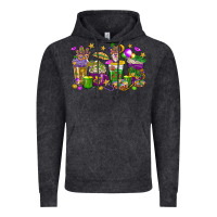Vintage Black Mardi Gras coffee cups Vintage Hoodie - HowdyJamesFarm