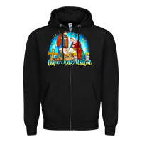 Black Love Came Down Zipper Hoodie - CowhideDigitalArt