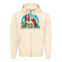 Sandshell Love Came Down Zipper Hoodie - CowhideDigitalArt