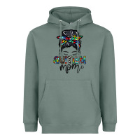 Sage autism mom Heavyweight Hoodie - CowhideDigitalArt