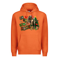 Carrot Fa La La Trex Christmas Premium Hoodie - FaDigitalArtStudio