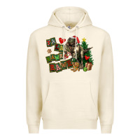 Tofu Fa La La Trex Christmas Premium Hoodie - FaDigitalArtStudio