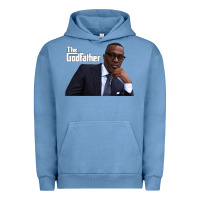 Pigment Pebble Blue kevin samuels   the godfather   memorial shirt rip to the legend! Urban Hoodie - lanVoArt