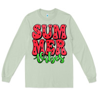 Matcha summer vibes watermelon Long Sleeve Tee - Jasminsmagicworld