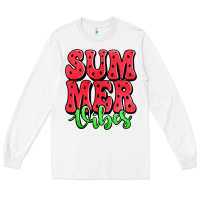 White summer vibes watermelon Long Sleeve Tee - Jasminsmagicworld