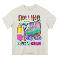 Cream rolling into fourth grade Heavy Core Tee - BundleAndBundleShop