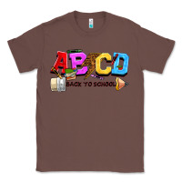 Chestnut abcd back to school Classic Tee - NancyCooperArtShop