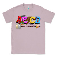 Lilac abcd back to school Classic Tee - NancyCooperArtShop
