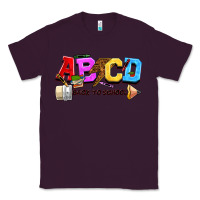 Plum abcd back to school Classic Tee - NancyCooperArtShop