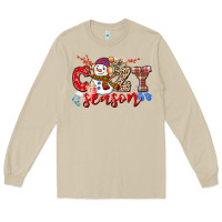 Mushroom cozy season snowman Long Sleeve Tee - CowGirlArtShop