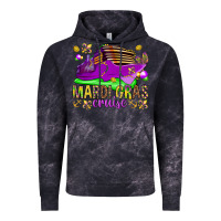 Cloud Black Mardi Gras Cruise Vintage Hoodie - HowdyJamesFarm