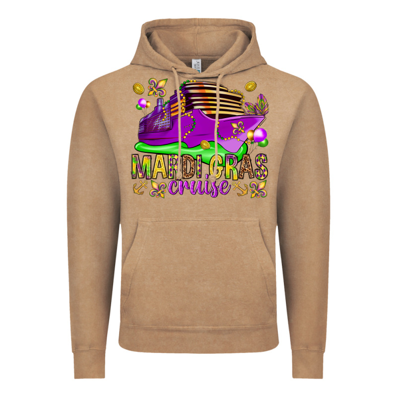 Mardi Gras Cruise Vintage Hoodie by HowdyJamesFarm | Teevron