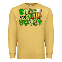 Antique Gold bad and boozy Premium Sweatshirt - Artiststas
