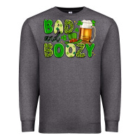 Charcoal Heather bad and boozy Premium Sweatshirt - Artiststas