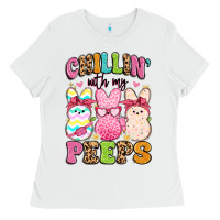 White chillin' with my peeps Ladies Tee - Artiststas