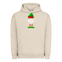 Pigment French Oak Boss Elf Matching Family Christmas Urban Hoodie - lanVoArt