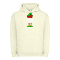 Pigment Pistachio Boss Elf Matching Family Christmas Urban Hoodie - lanVoArt