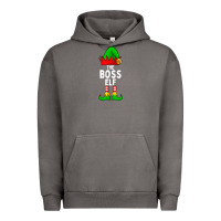 Pigment Tornado Boss Elf Matching Family Christmas Urban Hoodie - lanVoArt