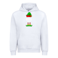 White Boss Elf Matching Family Christmas Urban Hoodie - lanVoArt