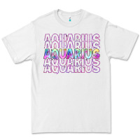 White aquarius Premium Tee - Artiststas