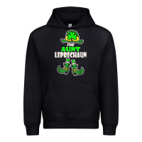 Black funny the aunt irish leprechaun st patricks day gift t shirt Urban Hoodie - lanVoArt