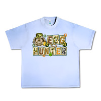 Grape Ice Egg hunter with plate letters Easter Day Urban Heavy Tee - HowdyJamesFarm
