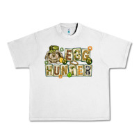 Lunar Rock Egg hunter with plate letters Easter Day Urban Heavy Tee - HowdyJamesFarm