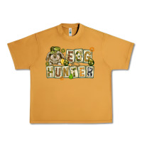 Peanut Butter Egg hunter with plate letters Easter Day Urban Heavy Tee - HowdyJamesFarm