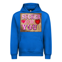 Cobalt valentine's day sucker for you Urban Hoodie - BarkalooDesign