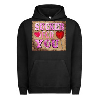 Pigment Black valentine's day sucker for you Urban Hoodie - BarkalooDesign