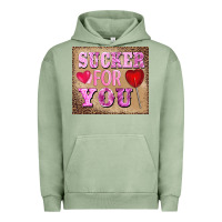 Pigment Oil Green valentine's day sucker for you Urban Hoodie - BarkalooDesign