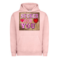 Pigment Salmon valentine's day sucker for you Urban Hoodie - BarkalooDesign