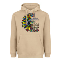 Mushroom autism sunflower Heavyweight Hoodie - CowhideDigitalArt
