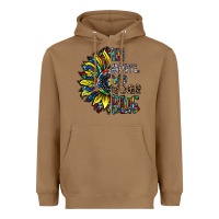 Toasted Coconut autism sunflower Heavyweight Hoodie - CowhideDigitalArt