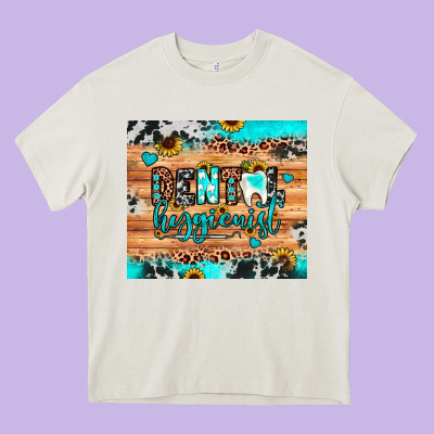 Dental Hygienist Heavy Core Tee Designed By Jahusdesignshop