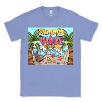 Colony Blue summer vibes Classic Tee - NancyCooperArtShop