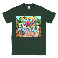 Sports Green summer vibes Classic Tee - NancyCooperArtShop
