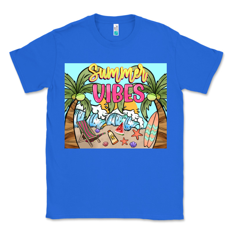 Summer Vibes Classic Tee by NancyCooperArtShop | Teevron
