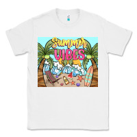 White summer vibes Classic Tee - NancyCooperArtShop