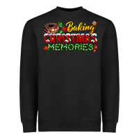 Black baking christmas memories Heavyweight Sweatshirt - FaDigitalArtStudio