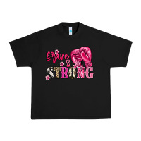 Black Brave and strong Cancer Awareness Urban Heavy Tee - HowdyJamesFarm