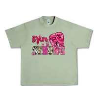 Oil Green Brave and strong Cancer Awareness Urban Heavy Tee - HowdyJamesFarm
