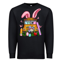 Black school bus easter Premium Sweatshirt - Artiststas