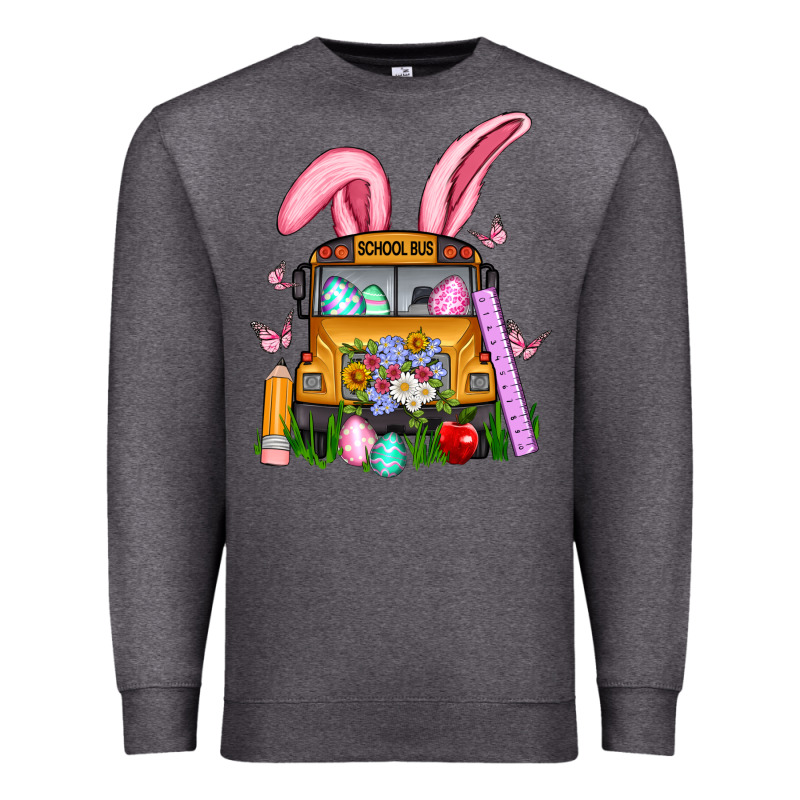 School Bus Easter Premium Sweatshirt by Artiststas | Teevron